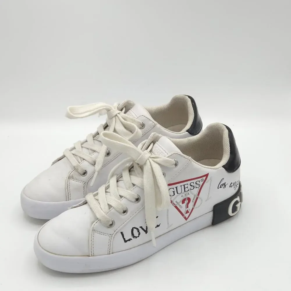 Guess  Pathin Women's White  Sneakers Size 6